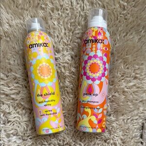 Amika Anti-Humidity Spray and Dry Shampoo Set